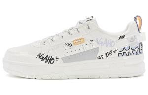 Кроссовки XTEP Skateboarding Shoes Women's Low-top, белый/синий