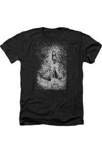 Футболка / футболка для взрослых «Труп невесты» Bird Dissolve Heather Gildan, черный