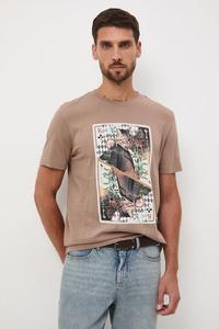 Хлопковая футболка Medicine, коричневый