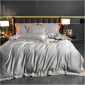 KYTGFH Комплект постельного белья из египетского хлопка 1000tc с роскошной вышивкой