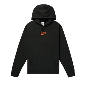 Худи Nike SB x Concepts Fleece 'Black/Orange', черный