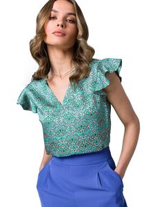 Блуза Stylove, бирюзовый