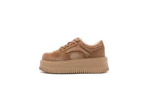 BELLE Женские противоскользящие износостойкие низкие скейтерские кроссовки красные, коричневые - коричневые, цвет Brown