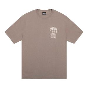 Футболка Stussy x Our Legacy Work Shop 8 Ball Yin Yang Tee Taupe, коричневый