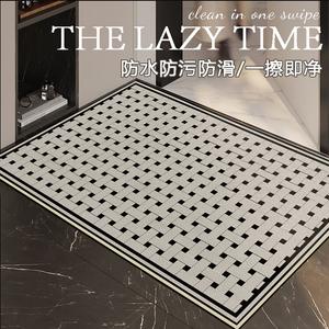 Budis Ковер 40х60 см из ПВХ кожи для прихожей, нескользящий, износостойкий, Sample Size