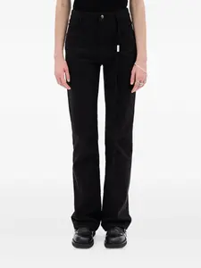 Клешевые брюки Ona с пятью карманами Ann Demeulemeester, черный