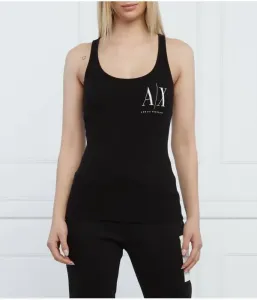 Топ slim fit Armani Exchange, черный