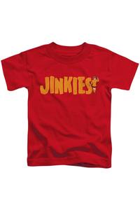 Футболка с коротким рукавом Scooby Doo "Джинкс" для детей Gildan, красный