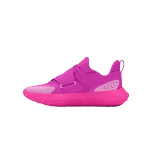 Баскетбольные кроссовки унисекс с низким верхом фиолетового цвета Under Armour