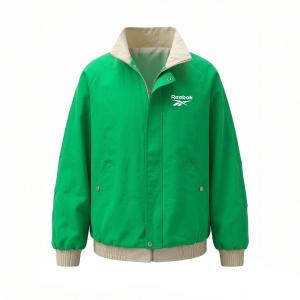 Куртки Unisex Stand Collar Moderate Reebok, grassland зеленый