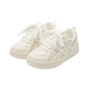 SHUMO Женские скейтерские кеды лоу-топ белые, цвет White