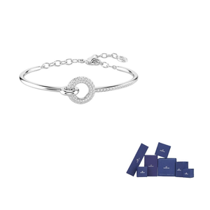 Браслеты Dextera Unisex белые Swarovski, белый