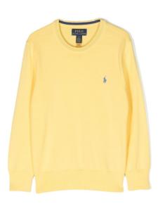 Ralph Lauren джемпер с логотипом Polo Pony, желтый