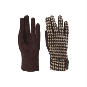 Вязаные перчатки Women's ELLE, mocha