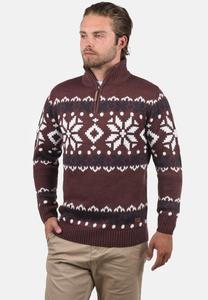 Свитер вязаный NORWIN Solid, цвет wine red