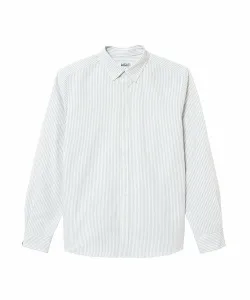 Быстросохнущая полосатая рубашка-оксфорд