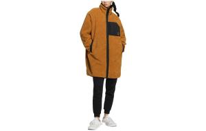 Стеганая куртка женская коричневая Adidas Neo