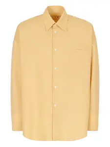 Рубашка с карманом на пуговице Marni, желтый