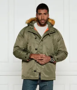 Куртка regular fit Guess Jeans, оливково-зеленый