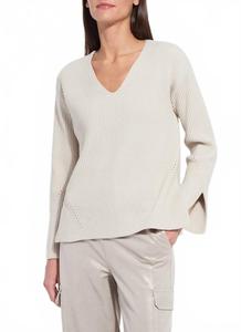 Lysse Уютный свитер Xiema в нежно-бежевом цвете