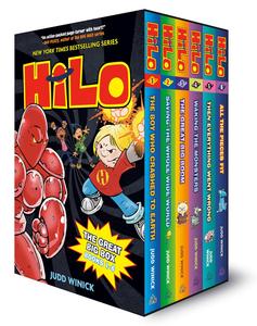 Hilo: The Great Big Box (Books 1-6): (A Graphic Novel Boxed Set) (Random House Graphic)