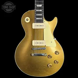 Gibson Custom Dealer Select 1956 Les Paul Chambered Goldtop Light Aged с чехлом 64470