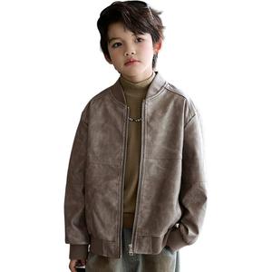 Детская куртка с воротником стойкой Moderate EASTERN CAMEL, серый