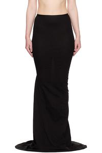Голливудская макси-юбка Lido Rick Owens, черный