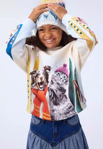 Толстовка Molo MAXI, Going Skiing/Light Blue