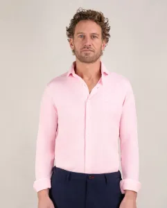 Мужская рубашка из ткани Sepiia однотонная El Ganso, розовый