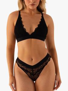 Пико кружевные бразильские трусики Lemonade Dolls, Black