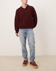 Джинсы Homme Cole классического зауженного кроя средне-синего цвета