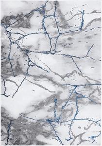 Ковер SAFAVIEH, 69 x 122 см, Craft Collection Ivory Grey/Blue CFT877M Modern Abstract Non-Shedding для прихожей, гостиной, фойе, спальни