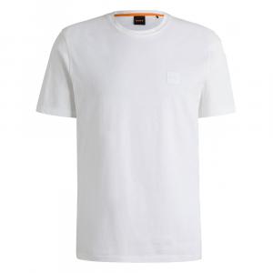 Футболка с логотипом Boss HUGO BOSS, белый