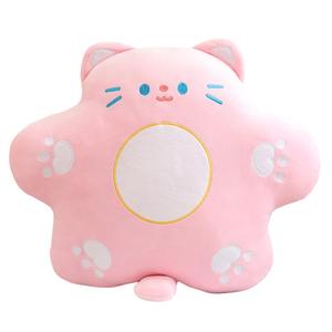 Флоральная плюшевая кукла с кошкой высотой 40 см Tak Bebe, розовый