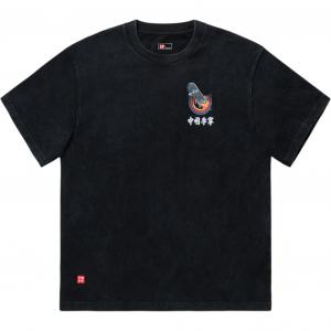 Футболки Li Ning, унисекс, черные, с круглым вырезом, умеренно прямой крой