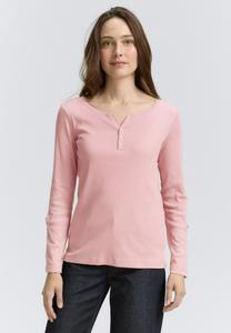 Топ TOM TAILOR HENLEY, Morning Pink/Light Pink