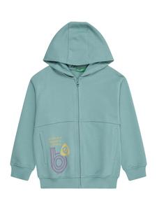 Худи с капюшоном на молнии UNITED COLORS OF BENETTON, Mint