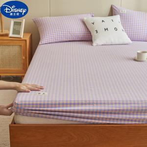 Disney Простыня на резинке 180х200 см, хлопок, высота матраса 5-25 см, цвет Dream Purple