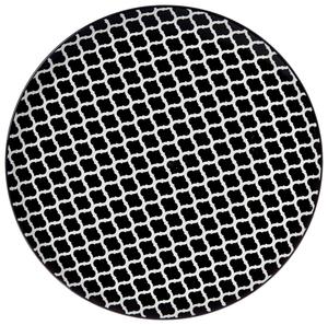 Ужинная тарелка Ritzenhoff Breker, 26,5 см, черно-белый