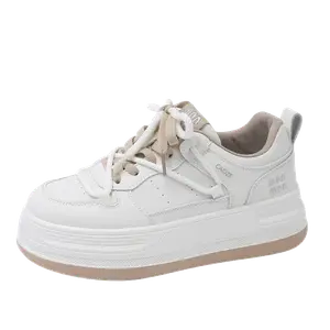 Shiozawa Женские лоу-топ скейтбордские кроссовки белый хаки, цвет White Khaki