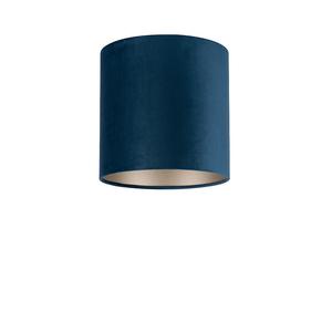 Абажур 25x23 см, темно-синий