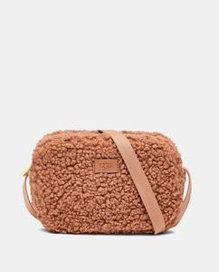 Маленькая светло-коричневая сумка через плечо Janey II из овчины UGG, светло-коричневый