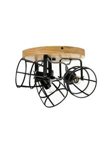 Licht-Erlebnisse Прожектор Ø 27 x (В)23 см, коричнево-черный