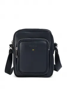 Кожаная сумка через плечо Doucal's, синий