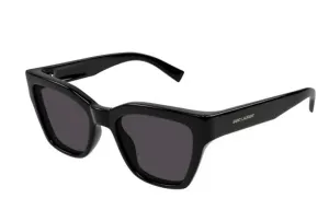 Солнцезащитные очки Cat Eye Frame SAINT LAURENT, черный
