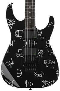 ESP LTD Kirk Hammett Signature Demonology - черный