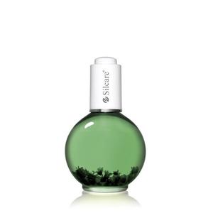 Масло для ногтей и кутикулы с цветами, Kiwi Deep Green, 75 мл Silcare