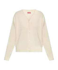 Кардиган с логотипом Kenzo, бежевый