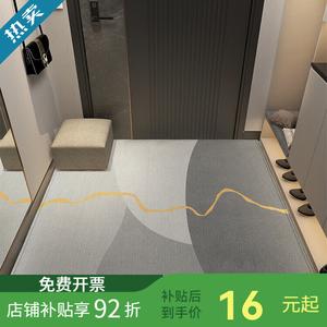 Budis Коврик 60х90 см впитывающий, нескользящий, для прихожей, лестницы, коридора, ванной, цвет Shubai